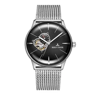 reef tigerrt luxury designer watches automatic mechanical watch men steel bracelet watch waterproof relogio rga8239