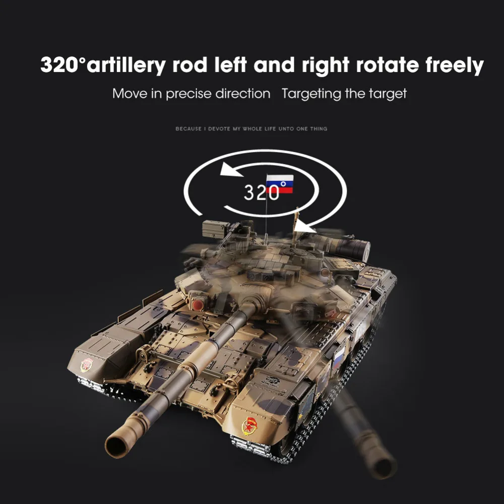HengLong Радиоуправляемый Танк 1/16 Модернизированный русский T90 Радиоуправляемый Танк модель треков звездочки 3938 боевой танк подарки для детей
