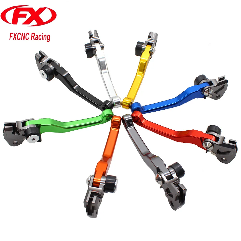 CNC Алюминий Мотокросс тормоз Рычаги сцепления для мотоциклов Байк pivot