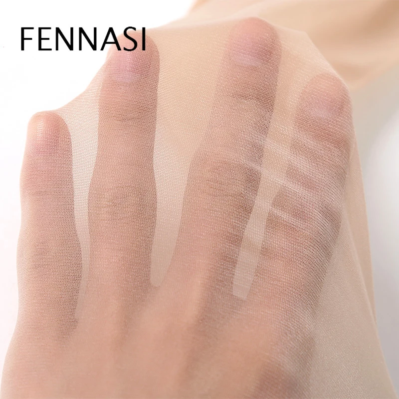 

FENNASI Stirrup Women Tights T Crotch Sexy Nylon Pantyhose Open Toe Female Stockings Tights Slim Solid Color Black Pantyhose