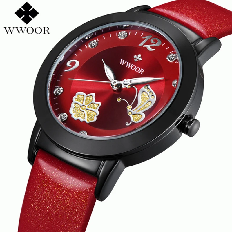 

Watch Women`s Fashion brand luxury Fashion Casual quartz watches leather sport Lady relojes mujer women wristwatches Girl Dress