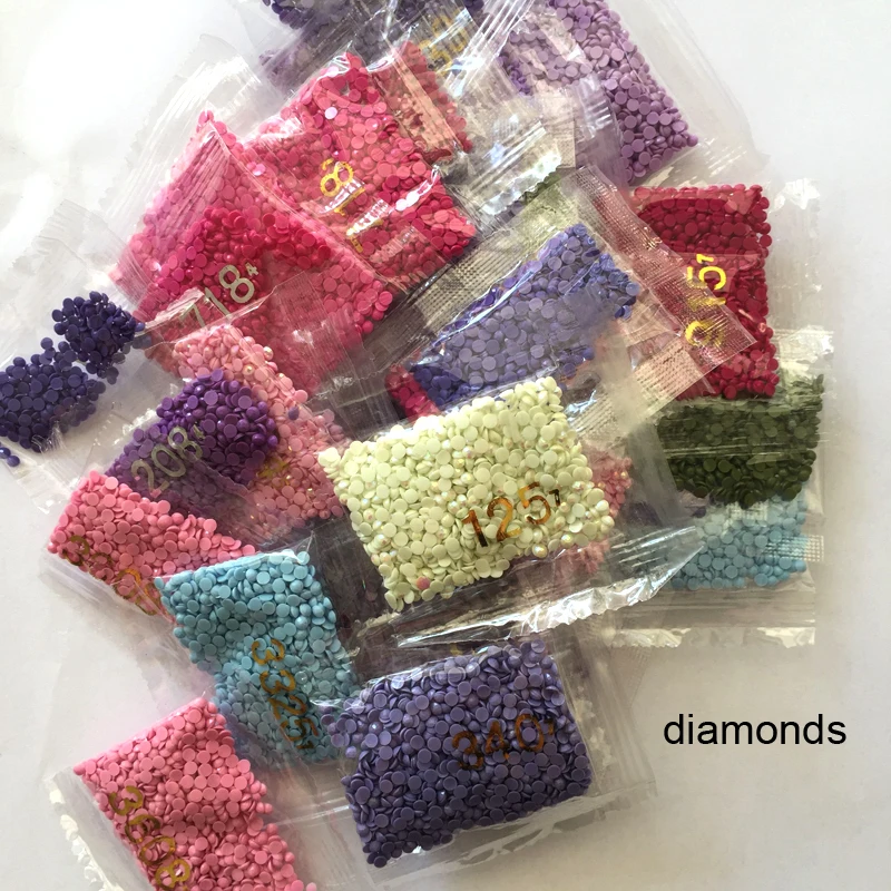 Алмазная живопись AB Мягкий Холст фиолетовые цветы Триптих наборы для вышивки