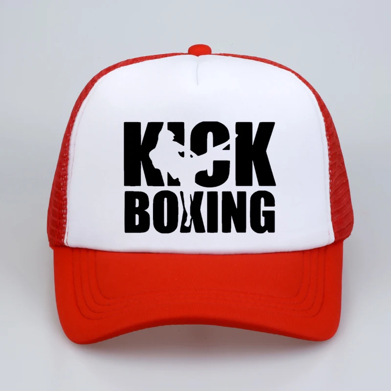 Коричневый Летняя мужская и женская бейсбольная кепка Kick Boxinger MMA, Высококачественная бейсболка с буквенным принтом, крутая летняя бейсболка, сетчатая бейсболка, кепка для папы - Цвет: Коричневый