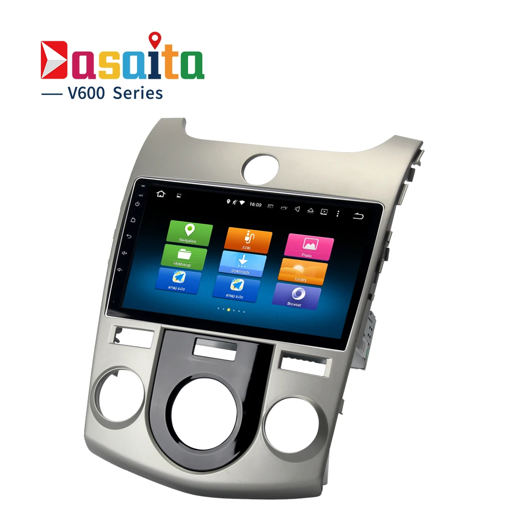 Автомобиль 1 din Android gps Navi для KIA Cerato Naza Форте 2009-2012 Авторадио навигации головное