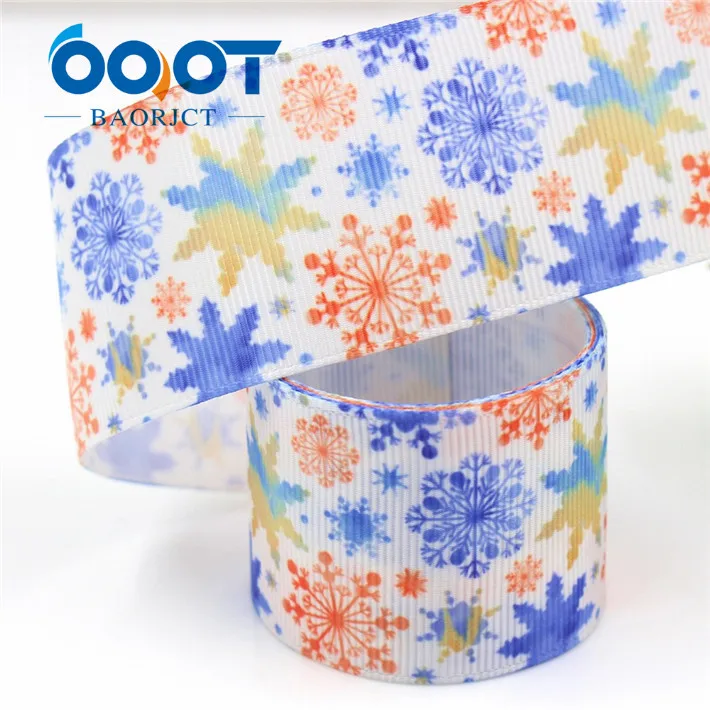G-18925-1175 OOOT BAORJCT G-18925-1172, 38 мм 10 ярдов рождество ленты тепловой передачи печатных grosgrain, праздничное украшение DIY материалы - Цвет: G-18925-1175