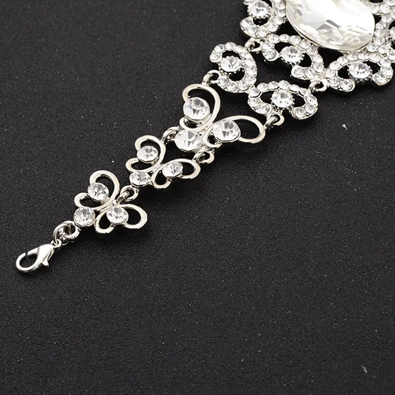 Корейский стиль новинка 2017 браслет невесты со стразами модные ювелирные