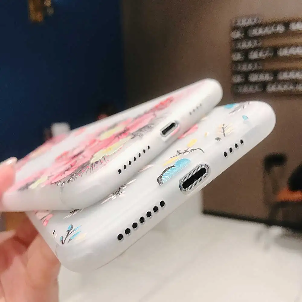 Мягкий матовый чехол Boucho для iphone XS MAX XR X 5 5S SE 6 6s 7 8 plus телефона из ТПУ с милым