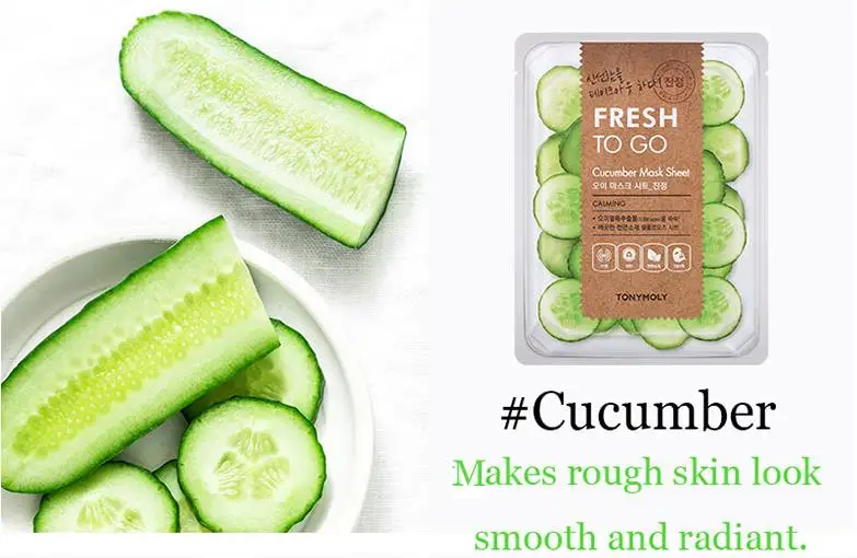 TONYMOLY Fresh To Go маска лист 5 шт. Фруктовая увлажняющая маска для лица контроль масла отбеливание сокращение пор маска для лица корейская косметика