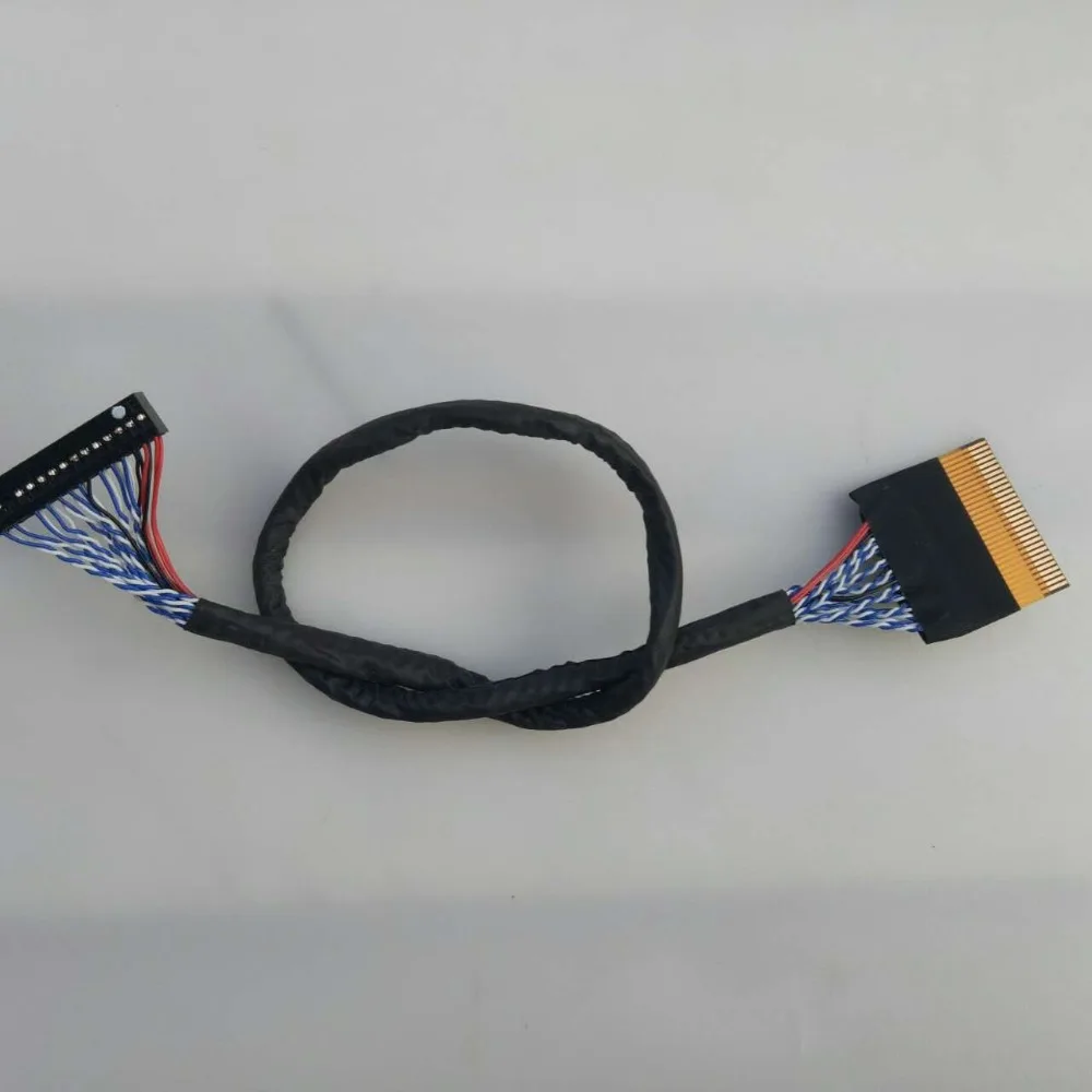 P TWO FFC поворотный кабель Dupont LVDS двойной 8 30Pin 2ch bit 30pins 1 мм Pin шаг 250 для LTM190BT07 LTM220MT09
