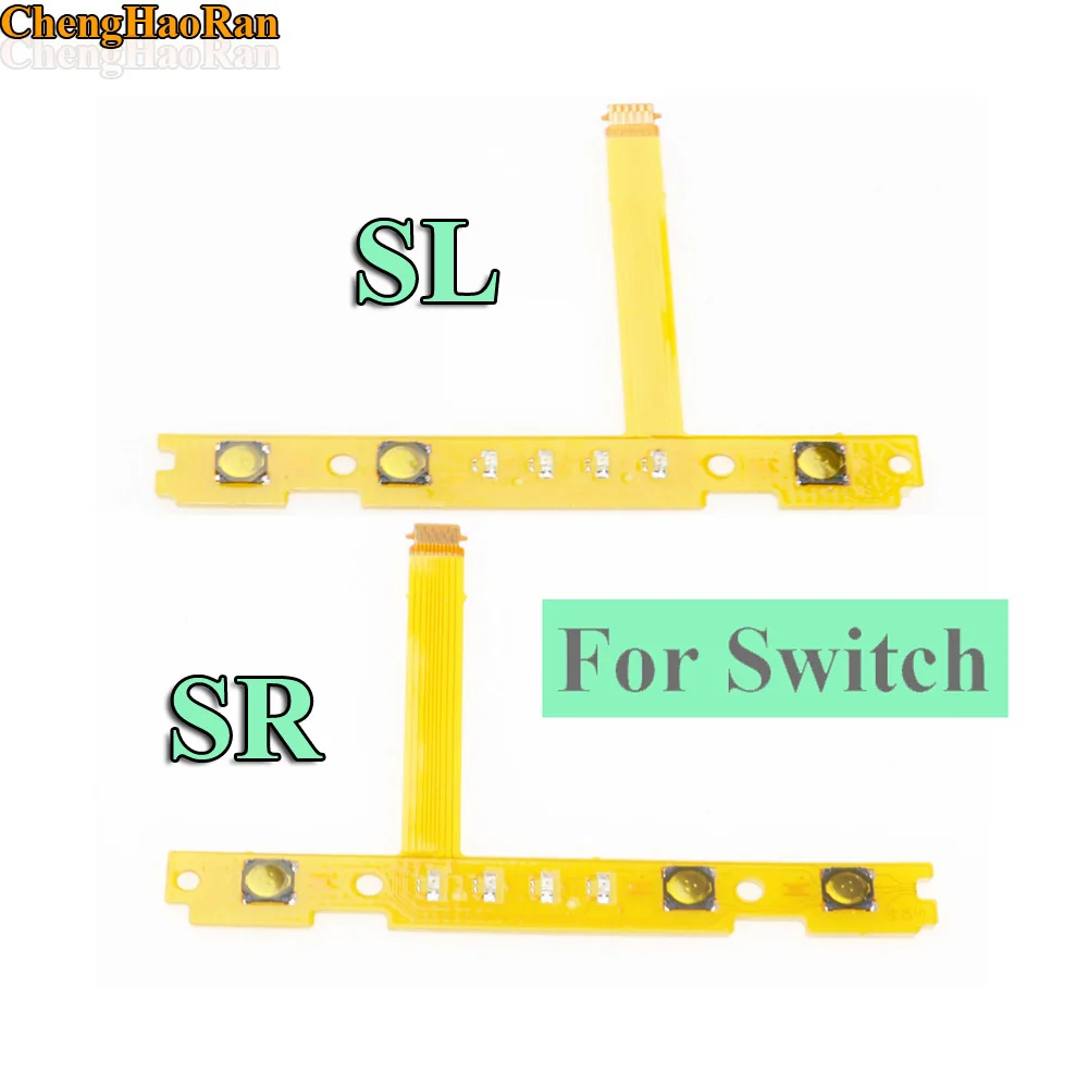 one pair this ChengHaoRan 1 шт. новая запасная часть SL SR кнопка гибкий кабель для nintendo NS переключатель Joy-Con Левая Правая кнопка ключ гибкий кабель - Цвет: one pair this