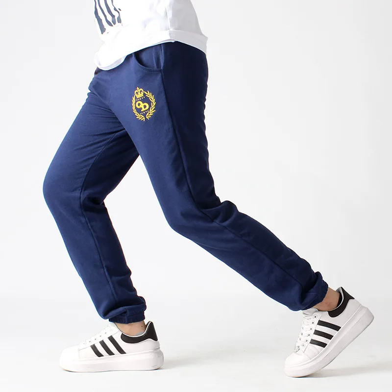Осенне весенние штаны для мальчиков и девочек спортивные маленьких детские