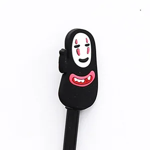 

1 шт., милые, миленькие в японском стиле («Каваий» с черными чернилами с рисованным аниме, мультипликационная гелевая ручка Пластик гелевых ручек для письма офисные школьные принадлежности, блокноты корейские канцелярские принадлежности