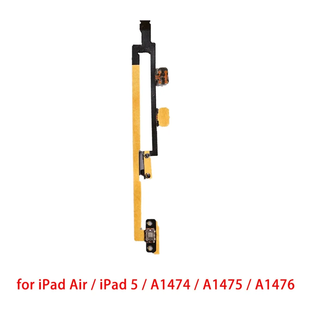 Новый для iPad Кнопка питания и громкости гибкий кабель Air/iPad 5/A1474/A1475/A1476|Шлейфы