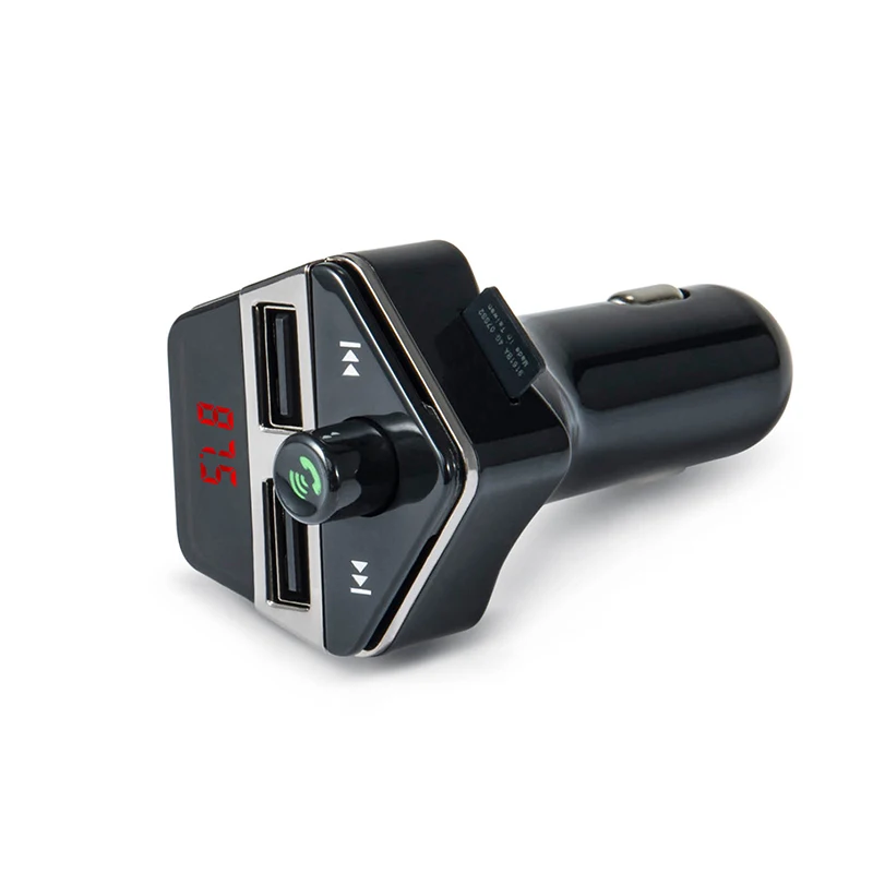 Автомобильный Bluetooth MP3-плеер fm-передатчик громкая связь звонки автомобильный