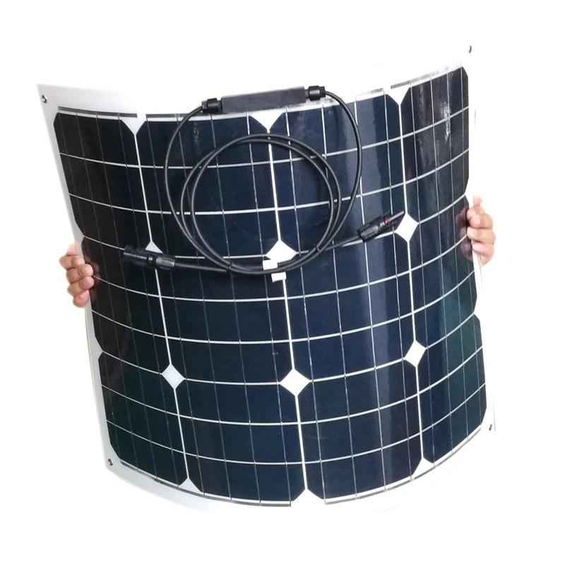 Водонепроницаемая солнечная батарея 12 В 55 Вт 5 шт. зарядное устройство система