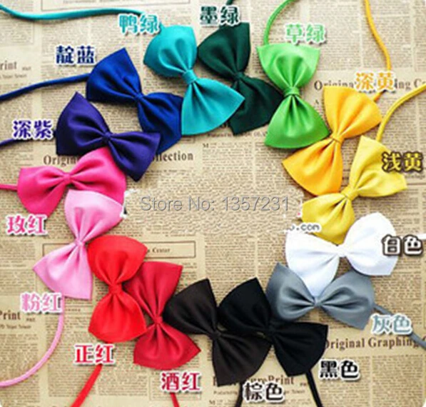 

wholesale 500pcs/lot Pet Dog Puppy Bow Tie Necktie Cute Bowknot Collars