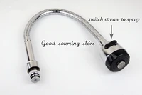 stainless steel universal tube with spray head kitchen faucet accessory