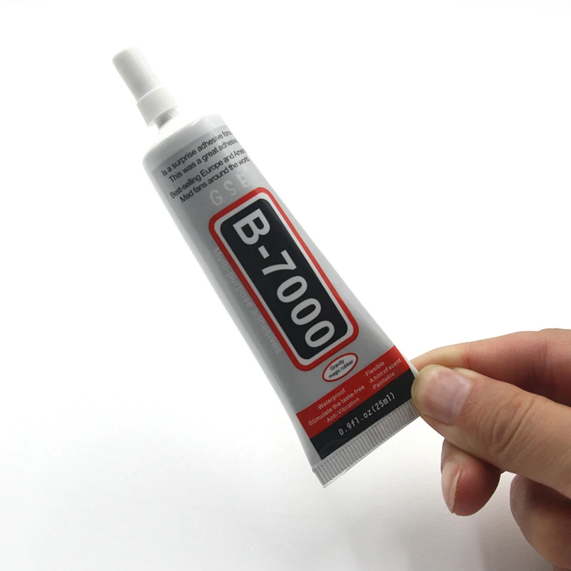 

1PCS New Rhinestone Glue B7000 25ML Epoxy Resin Super Glue Sealant For Jewelry Rhinestone Glass Mobile B-7000 Uv Glue Gun