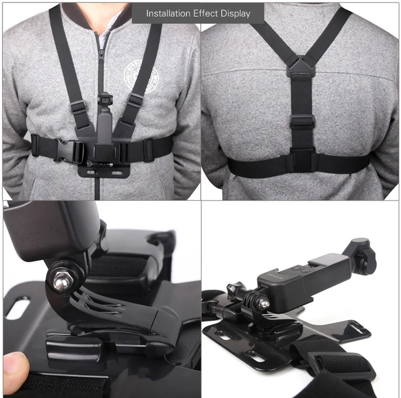 Зажим для рюкзака ручной карданный ремень нагрудный DJI Osmo Карманный