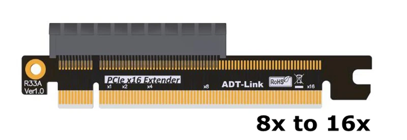 2018 новый черный PCI E 3 0 1x 4x 8x 16x адаптер для защиты видеокарты PCB Тестовая карта Express