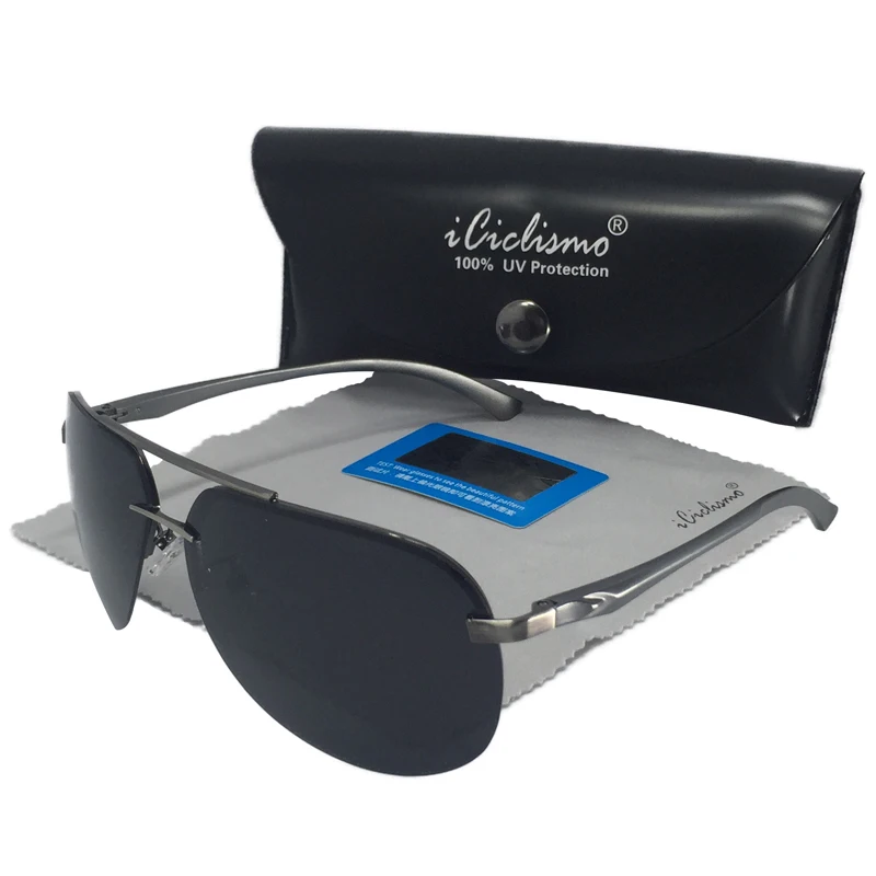 Поляризованные солнцезащитные очки из 2017 алюминия для мужчин и женщин мужские с