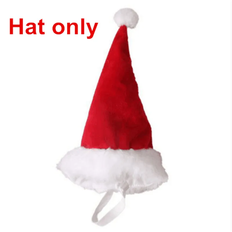 hat 1 шт.,, костюмы для кошек разного размера, плащи, мантия с пряжкой, комплект одежды, товары для домашних животных, рождественские костюмы для кошек - Цвет: hat