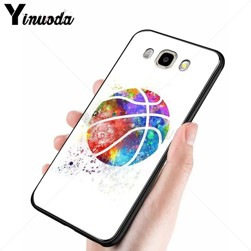 Yinuoda Баскетбол Спорт шаблон Мягкие аксессуары чехол для телефона Samsung Galaxy j4plus j6plus