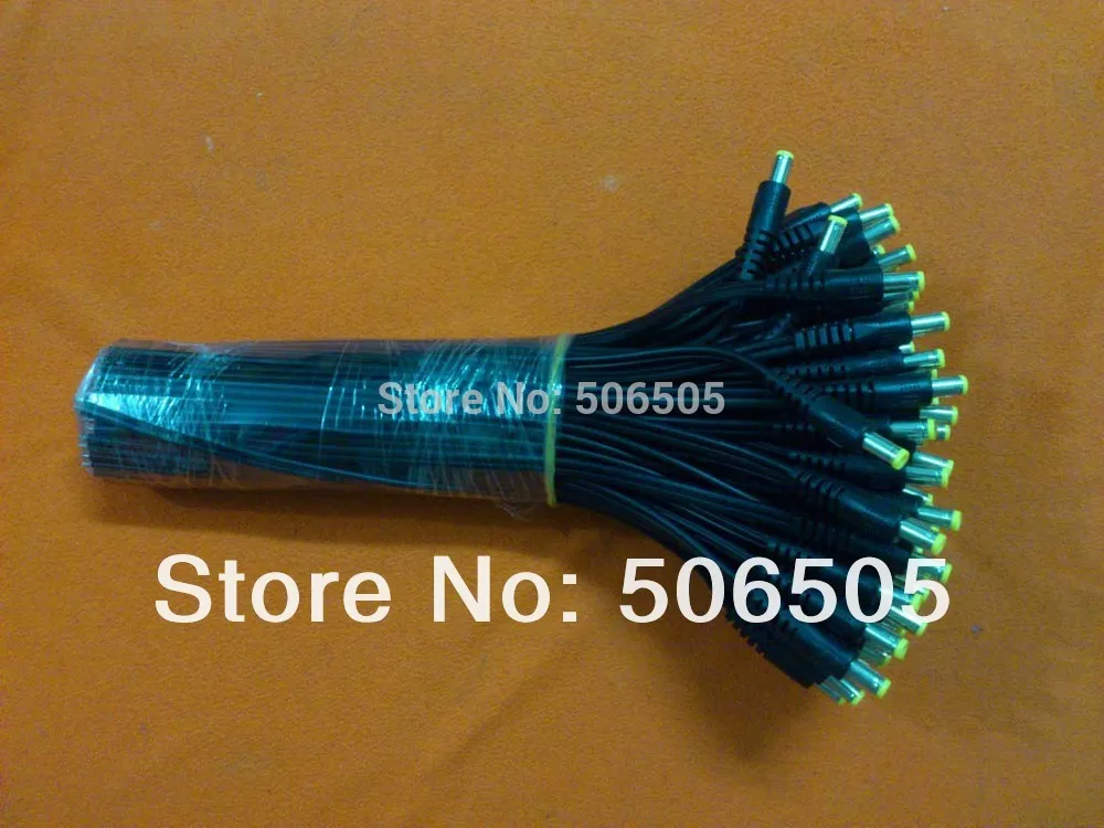 

100pcs/lot 5.5x2.1mm DC Power Cord 5.5x 2.1mm Female plug DC wire