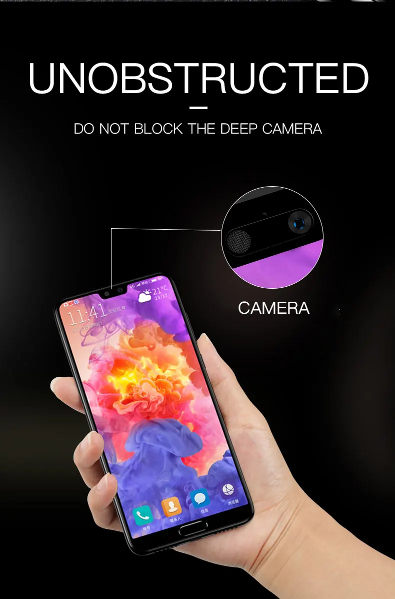 3D закаленное стекло для huawei P20 Lite mate 10 защита экрана полное покрытие стекло для huawei P20 mate 10 Pro защитная пленка