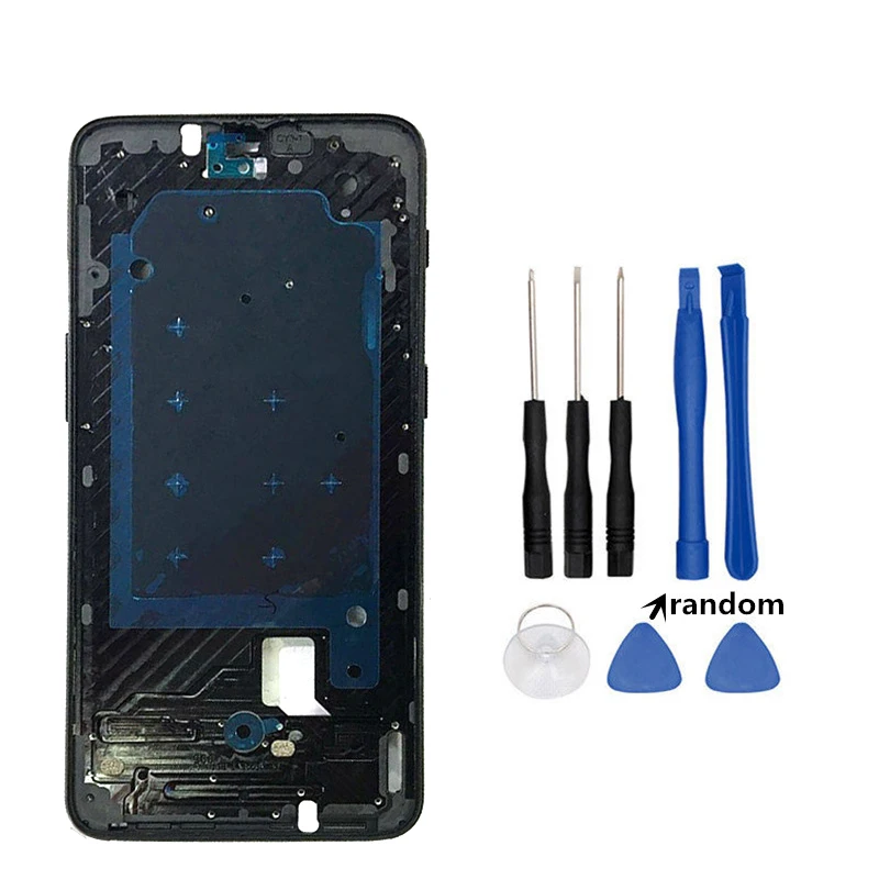 Netcosy ЖК-рамка Корпус Крышка передняя средняя рамка для Oneplus 1+ A0001 3 A3000 3T A3003 5 A5000 5T A5010 6T X и инструменты