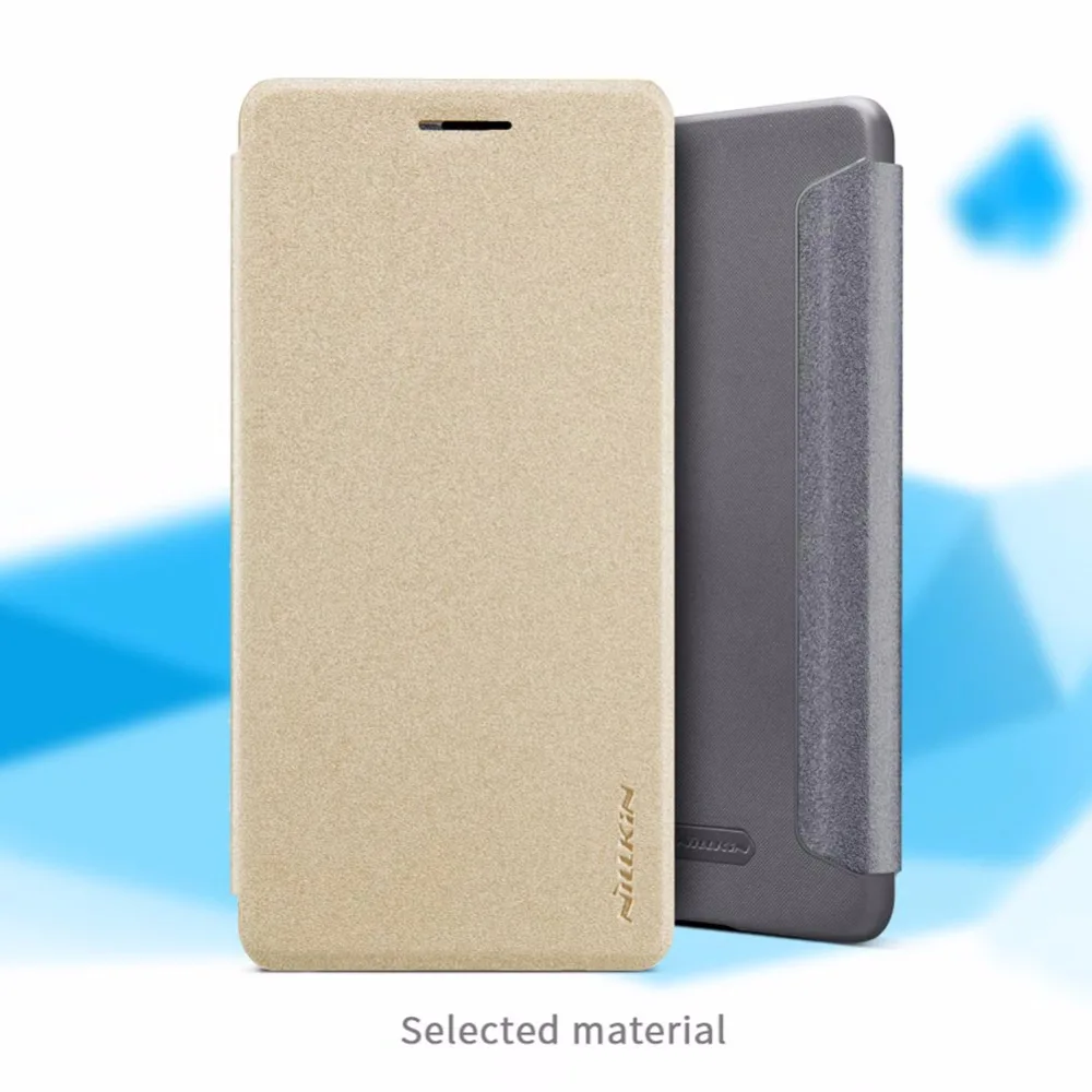 Nillkin Блестящая крышка для Meizu Pro 7 Чехол тонкий флип защитный чехол Plus телефона