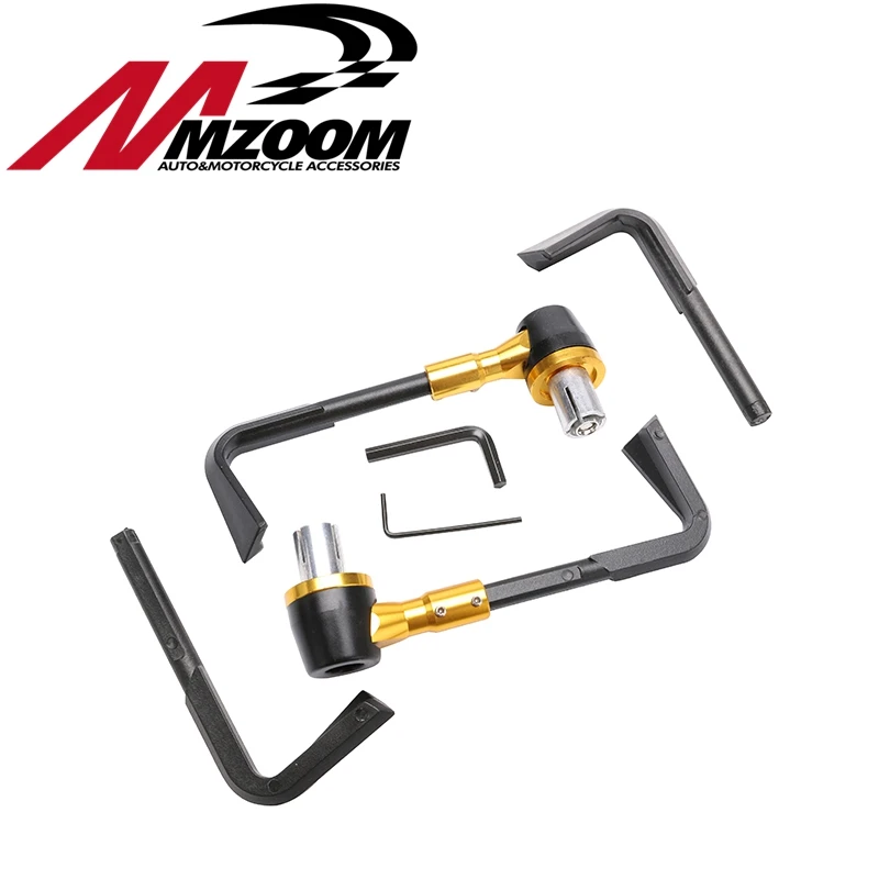 Mzoom 22 мм CNC Алюминий & из АБС пластика для рычага мотоцикла рычаг сцепления