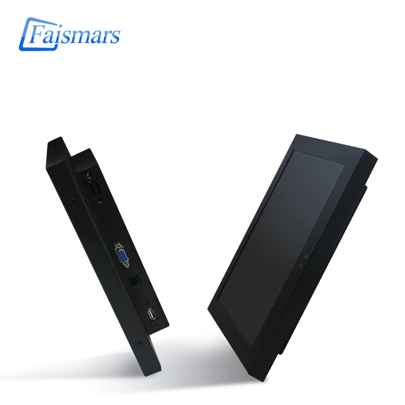 M156H EFR/Faismars 15 6 дюймовый резистивный сенсорный экран 1080P TFT LCD монитор &quotВстроенная