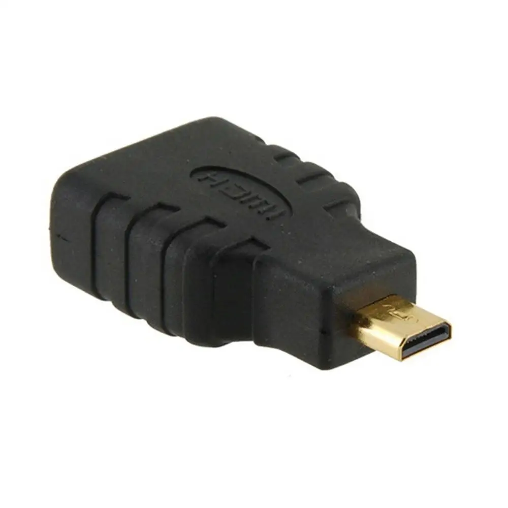 10 шт./Micro HDMI штекер-HDMI штекер Адаптер для сотового телефона планшета 1080p HDTV |