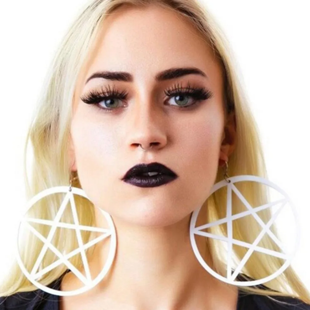 Новое прибытие преувеличенный большой hyperbole mix длинные серьги висят