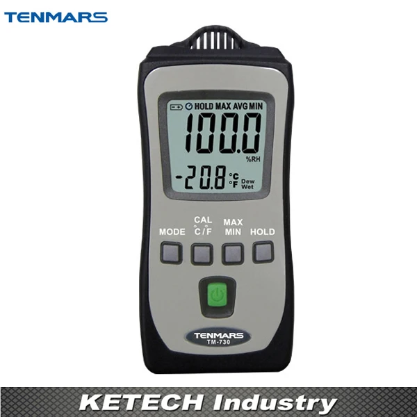 

Pocket Size Thermometer and Hygrometer Meter TM-730