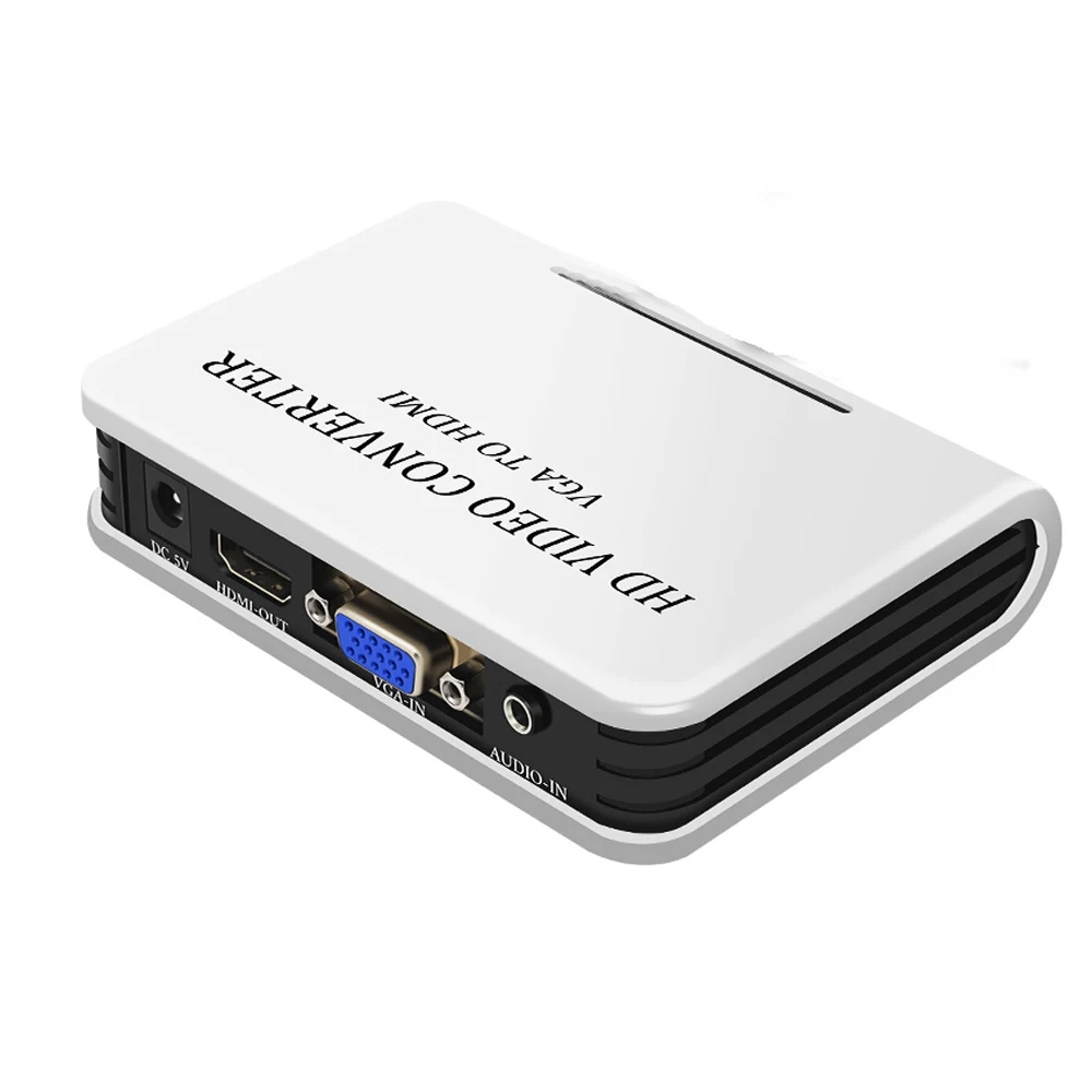 VGA to HDMI 3 Преобразователь из VGA в HDMI кабель с аудио поддержкой 1080P HDMI VGA адаптер для мужчин и женщин видео кабель для проектора ТВ ноутбук HD tv - Цвет: VGA to HDMI 3