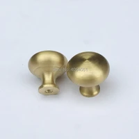 free shipping antique solid simple drawer cabinet knob furniture hardware wardrobe shoe door single hole handle round cone pull