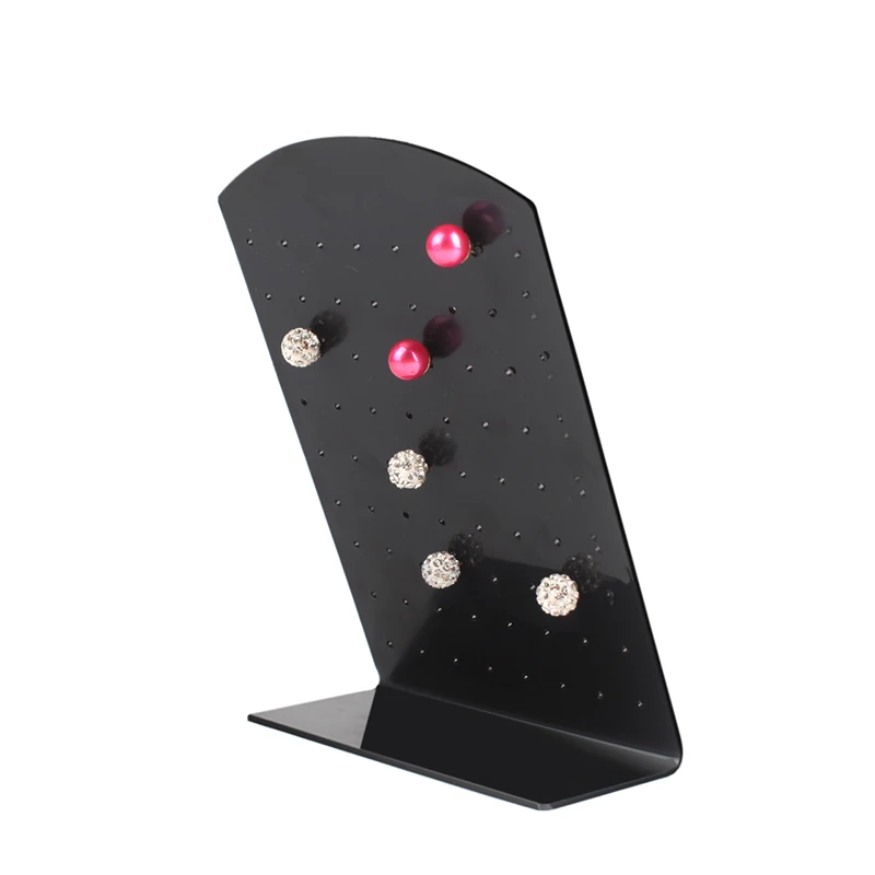 Пластиковый держатель для ювелирных изделий с 72 отверстиями органайзер серег