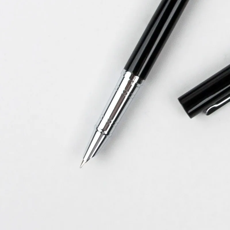Горячая новинка Jinhao 126 Исполнительный Полный Серебряный тонкий с капюшоном перьевая ручка