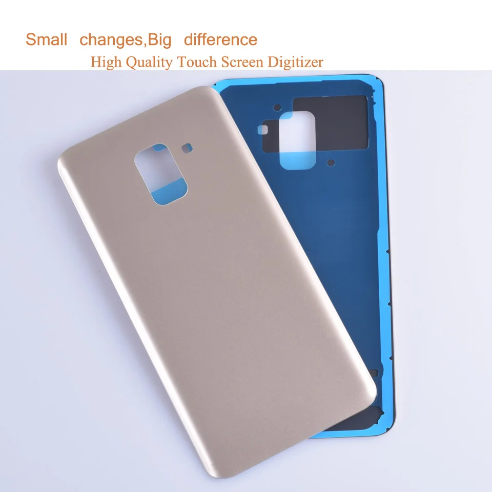 Оригинальная задняя крышка для Samsung Galaxy A8 2018 A530 аккумулятор чехол A530F 3D стеклянная