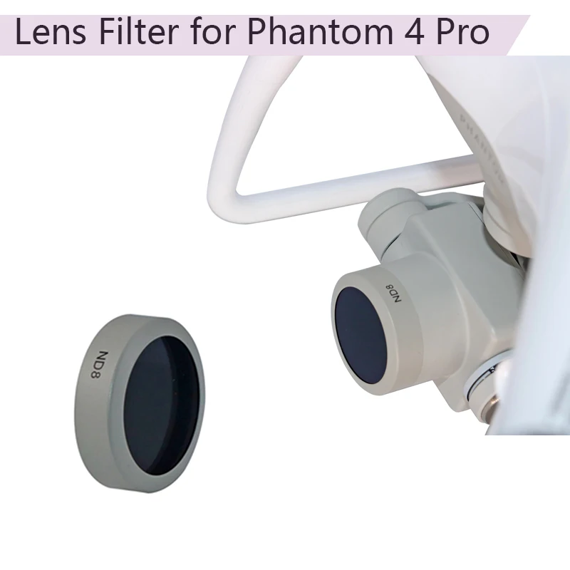 Винтовой фильтр для объектива ND8 DJI Phantom 4 Pro и 4A Advanced Drone Camera Фильтры нейтральной