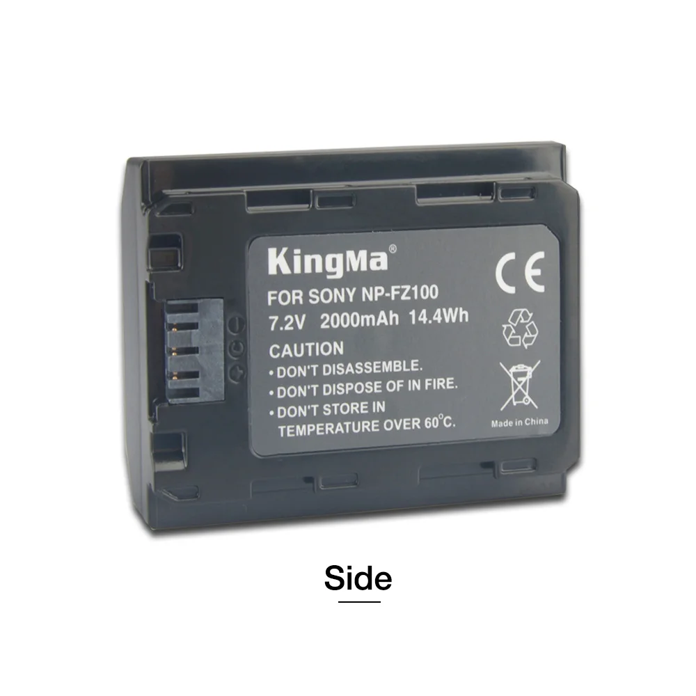 Аккумулятор KingMa NP-FZ100 NPFZ100 NP FZ100 для камеры Sony A7R III A7 BC-QZ1 A9 A9R Alpha9 Alpha9R Alpha 9S A7RM3 4 шт. |
