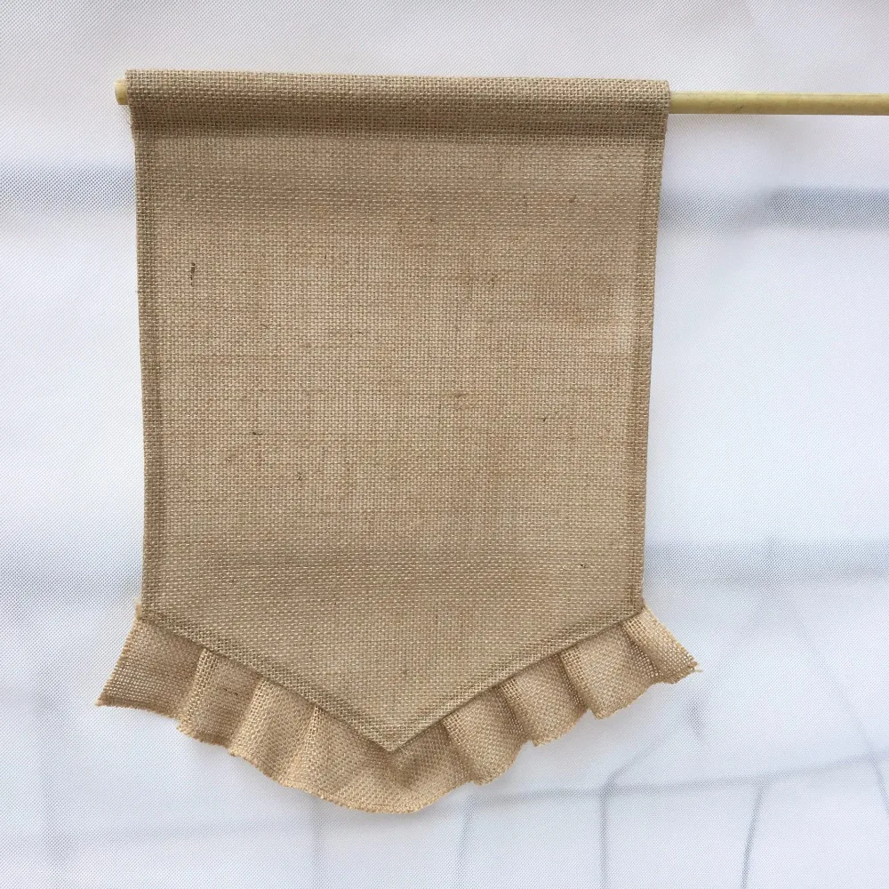 Для печати DIY вечерние Указатели направления Сад Красочные флаги руководство для