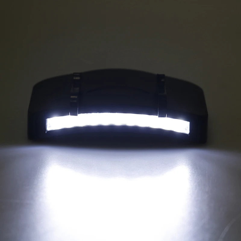 Bright 11 LED Cap Light Headlight Headlamp Head Flashlight Hat Clip On Fishing Lamp | Лампы и освещение