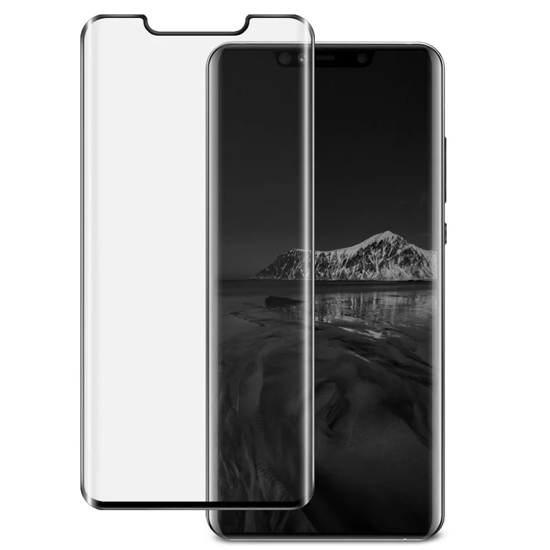 3D изогнутое закаленное стекло для Huawei Mate 20 Pro взрывозащищенное полное покрытие 9H