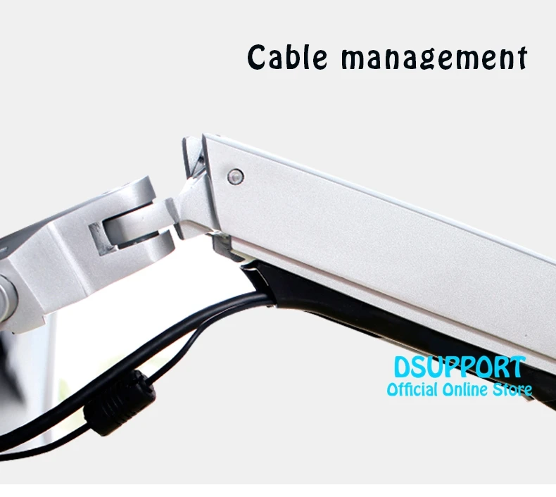 Механический настенный держатель для монитора из алюминиевого сплава крепление