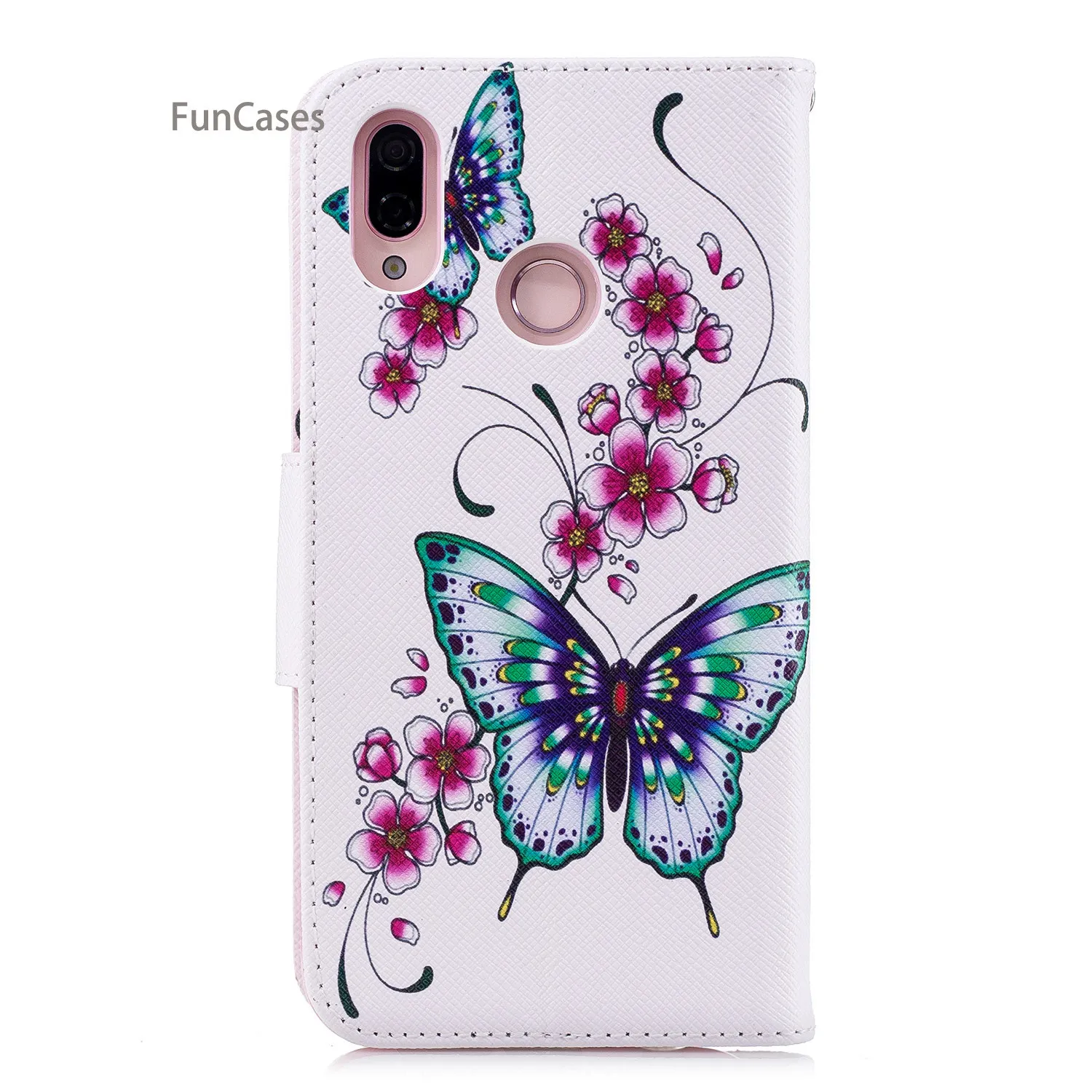 As флип чехол для телефона СПС покрытие huawei P20 Lite держатели клипсы случае Capinha