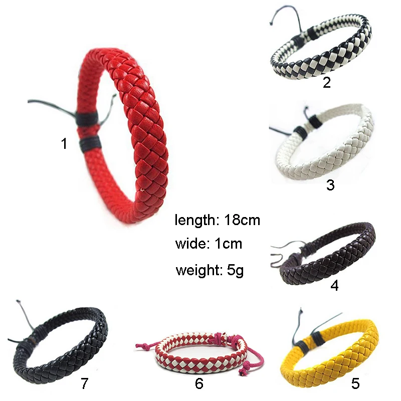 Простой кожаный браслет ручной работы Модные Винтажные браслеты для женщин и