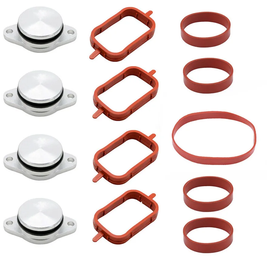 Уплотнительный прокладки рессорного коллектора Swirl Flap для автомобилей BMW M47 13 штук 4x22MM принадлежности практичные высокого качества долговечные L0502 On.